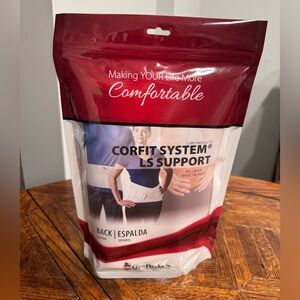 Corefit System LS Back Support Back Brace Size M/L Sealed, Never Opened